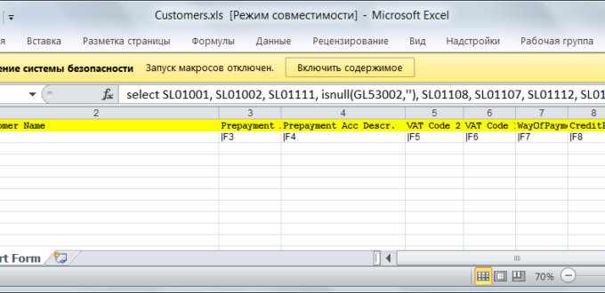 Получение списка покупателей в RGW
